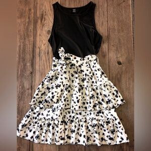 💕5️⃣SHEIN belted ruffled dress size Lg